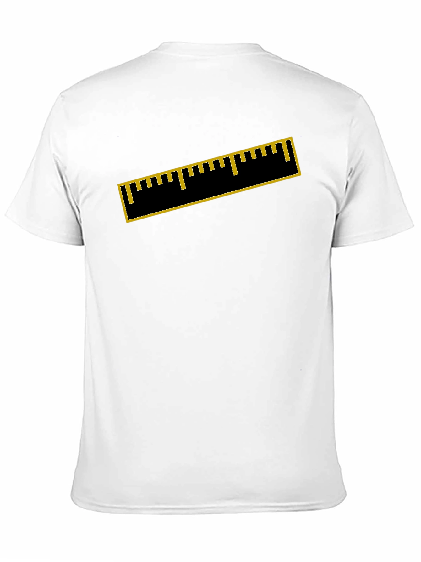 Ruler Graphic Black T-Shirt