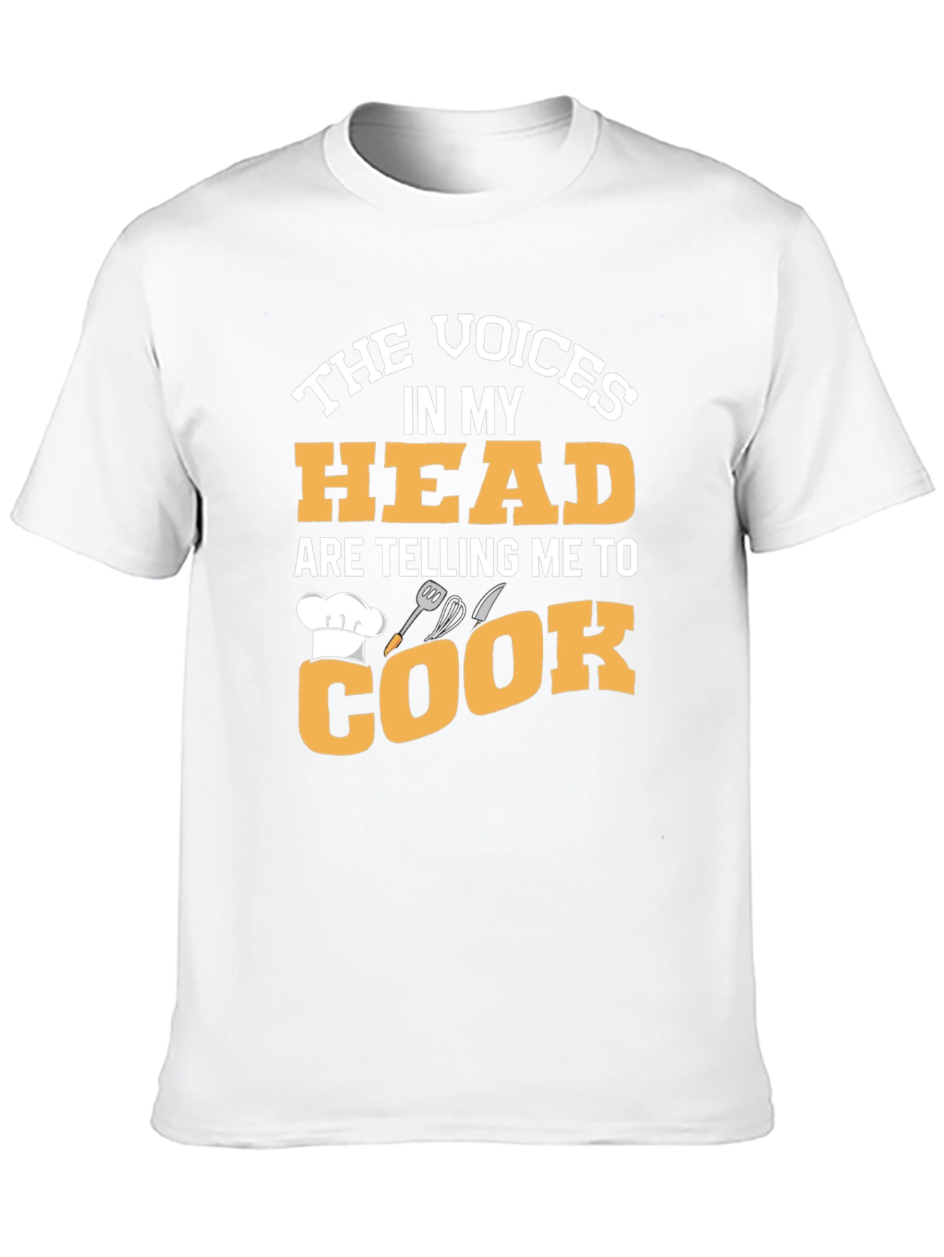 Voices in My Head Cook T-Shirt