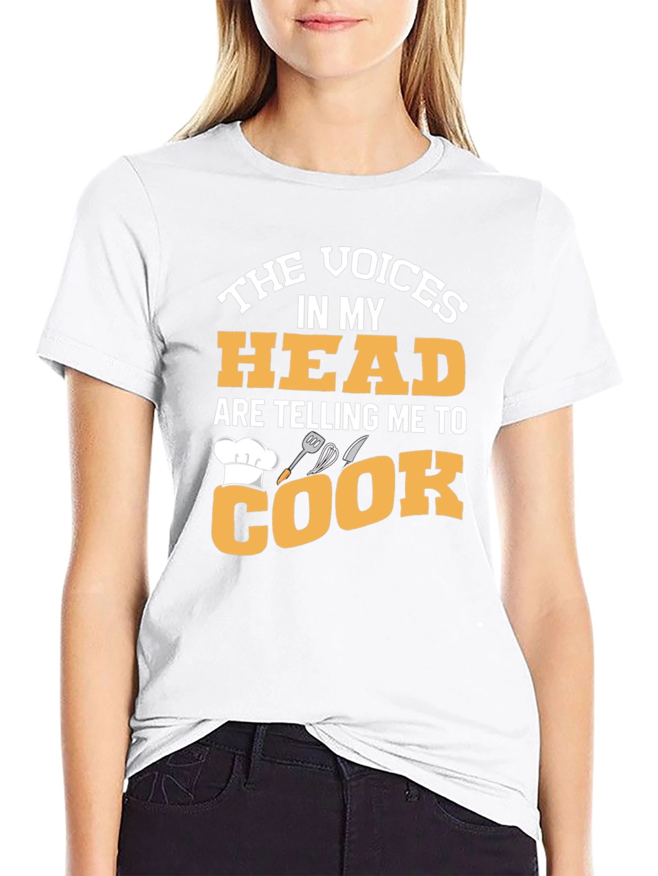 Voices in My Head Cook T-Shirt