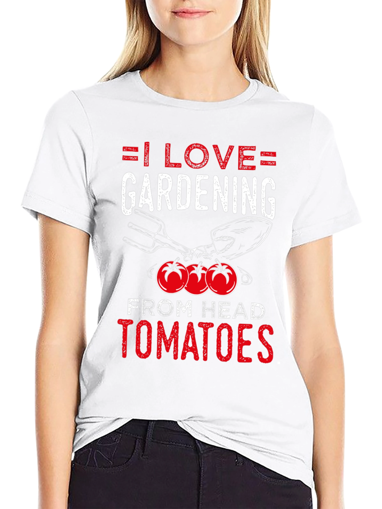 I Love Gardening From Head Tomatoes T-Shirt