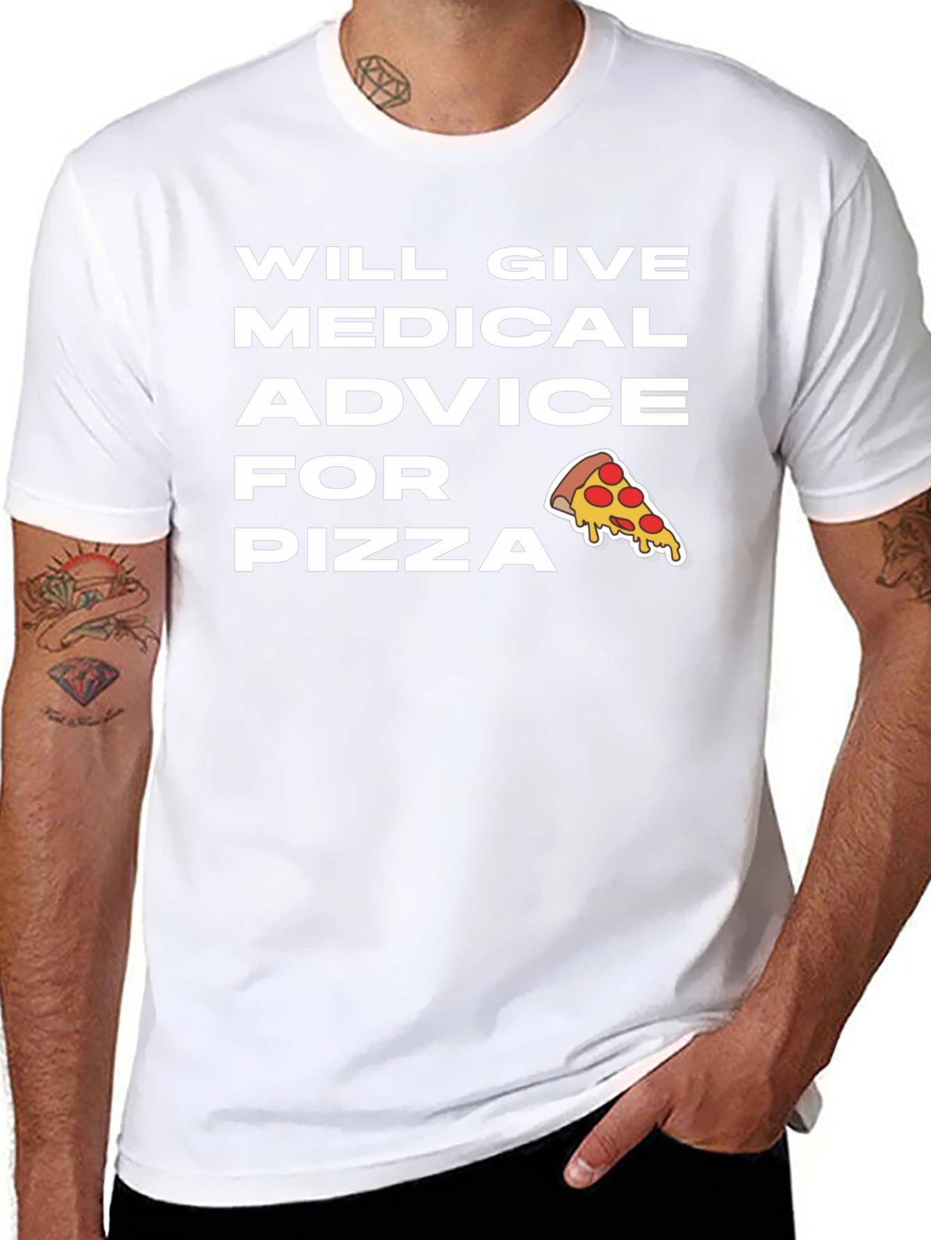 Medical Advice for Pizza T-Shirt