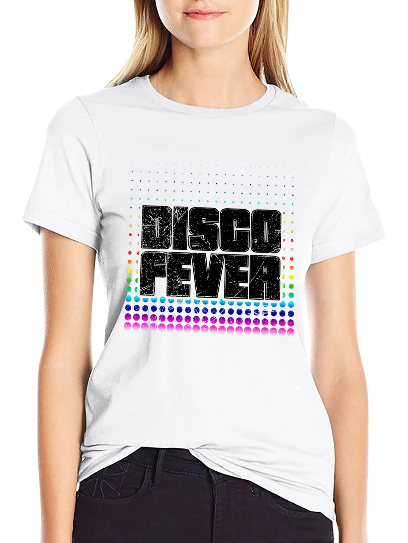 Disco Fever Graphic Tee - Retro Style