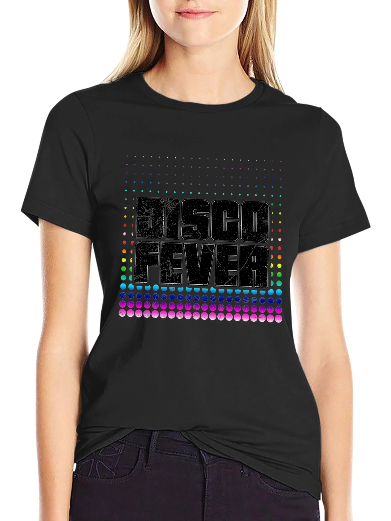 Disco Fever Graphic Tee - Retro Style