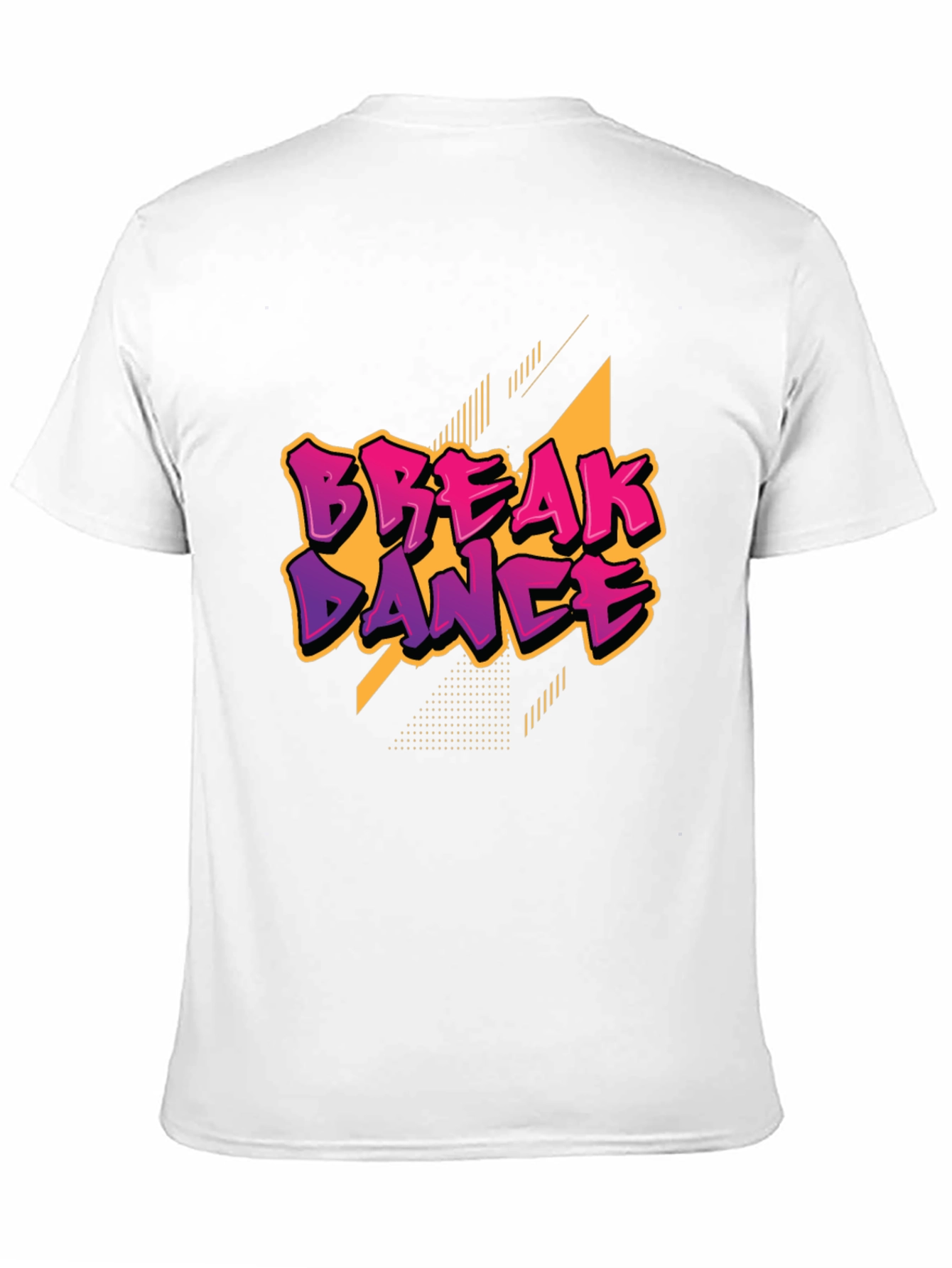Break Dance Graphic Black T-Shirt