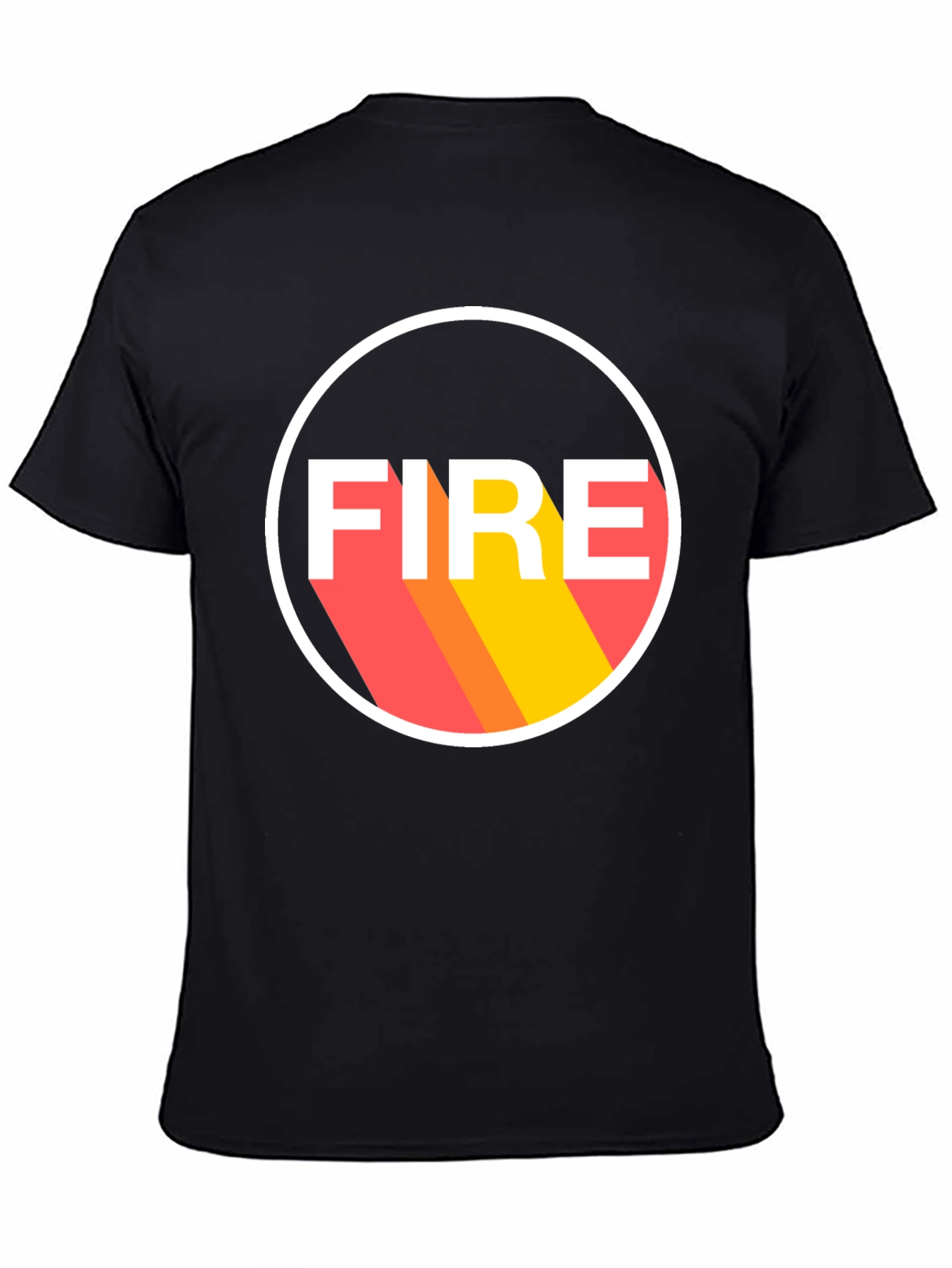 FIRE Graphic Tee - Bold Statement Shirt