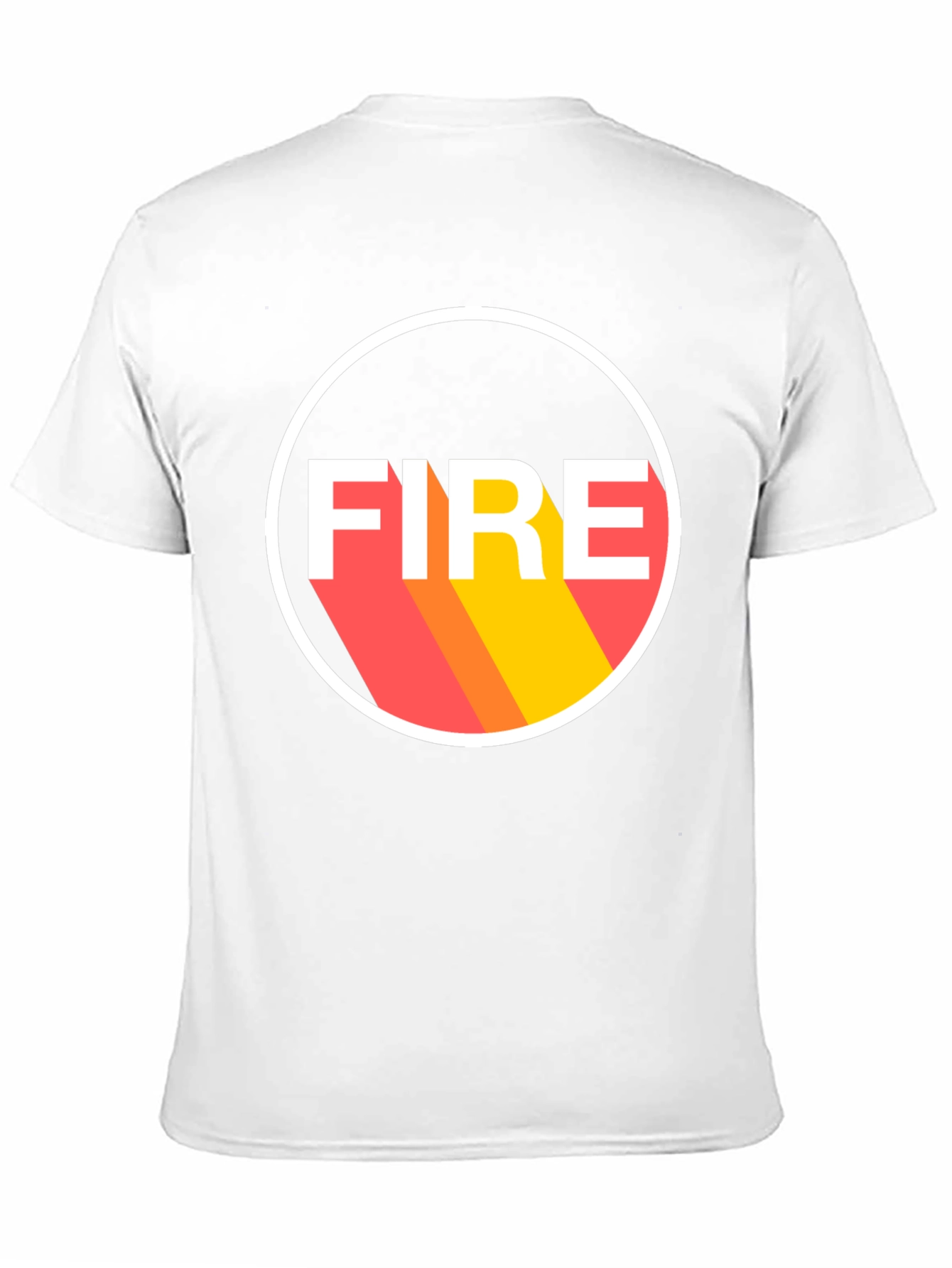 FIRE Graphic Tee - Bold Statement Shirt