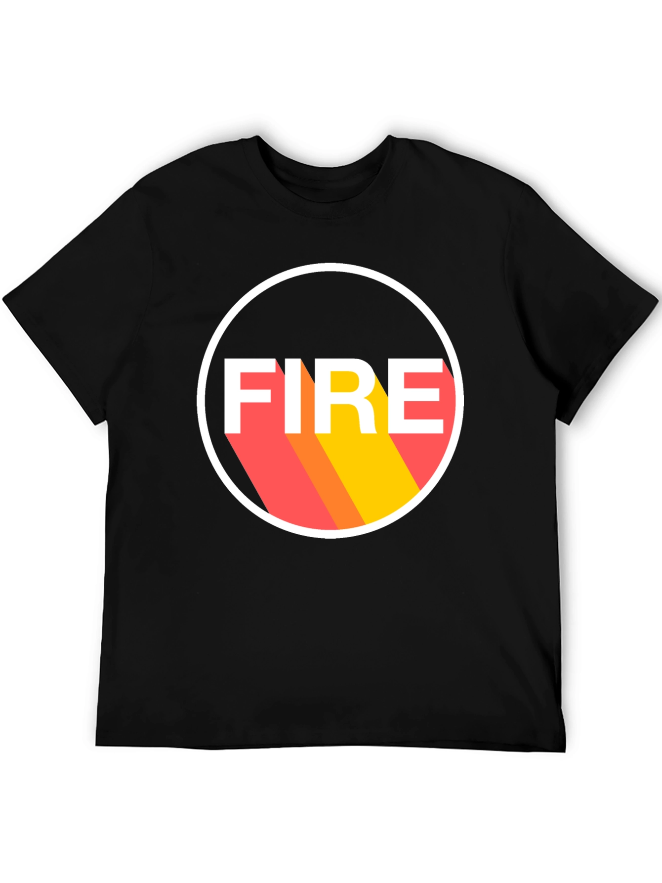 FIRE Graphic Tee - Bold Statement Shirt