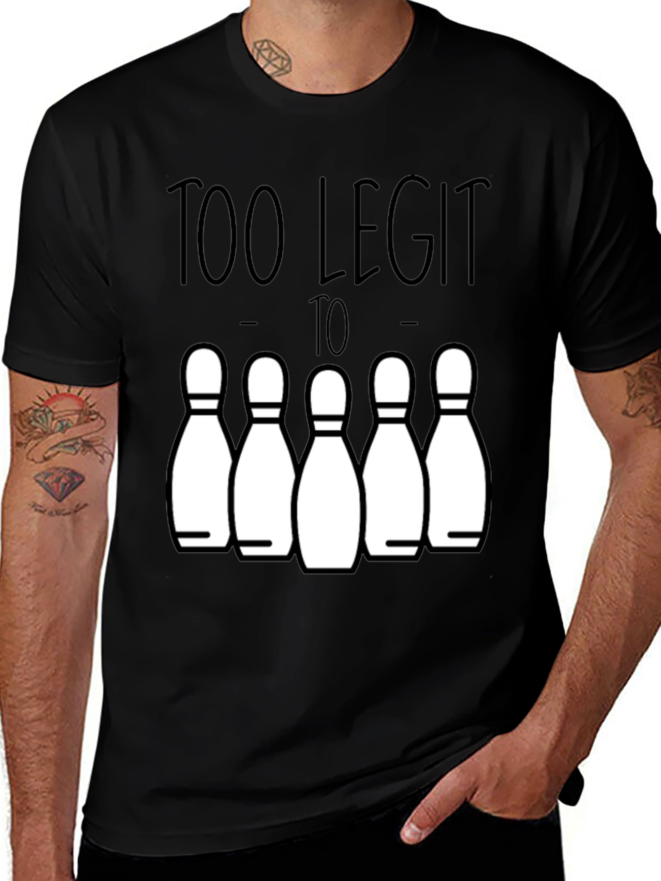 Too Legit Bowling T-Shirt
