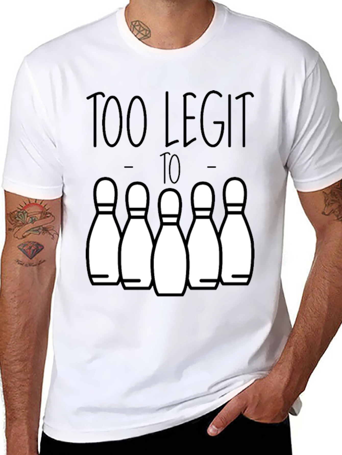 Too Legit Bowling T-Shirt