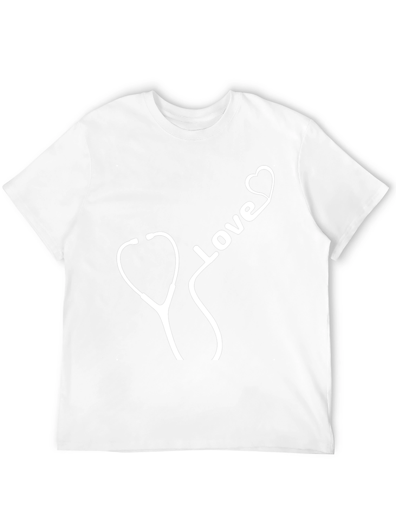 Love Stethoscope Tee - Doctor Nurse Apparel