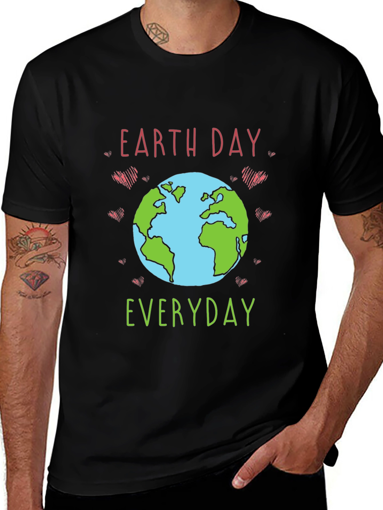 Earth Day Everyday Graphic T-Shirt