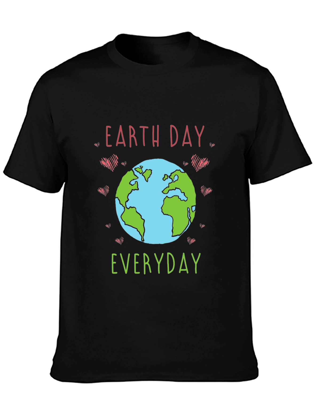 Earth Day Everyday Graphic T-Shirt