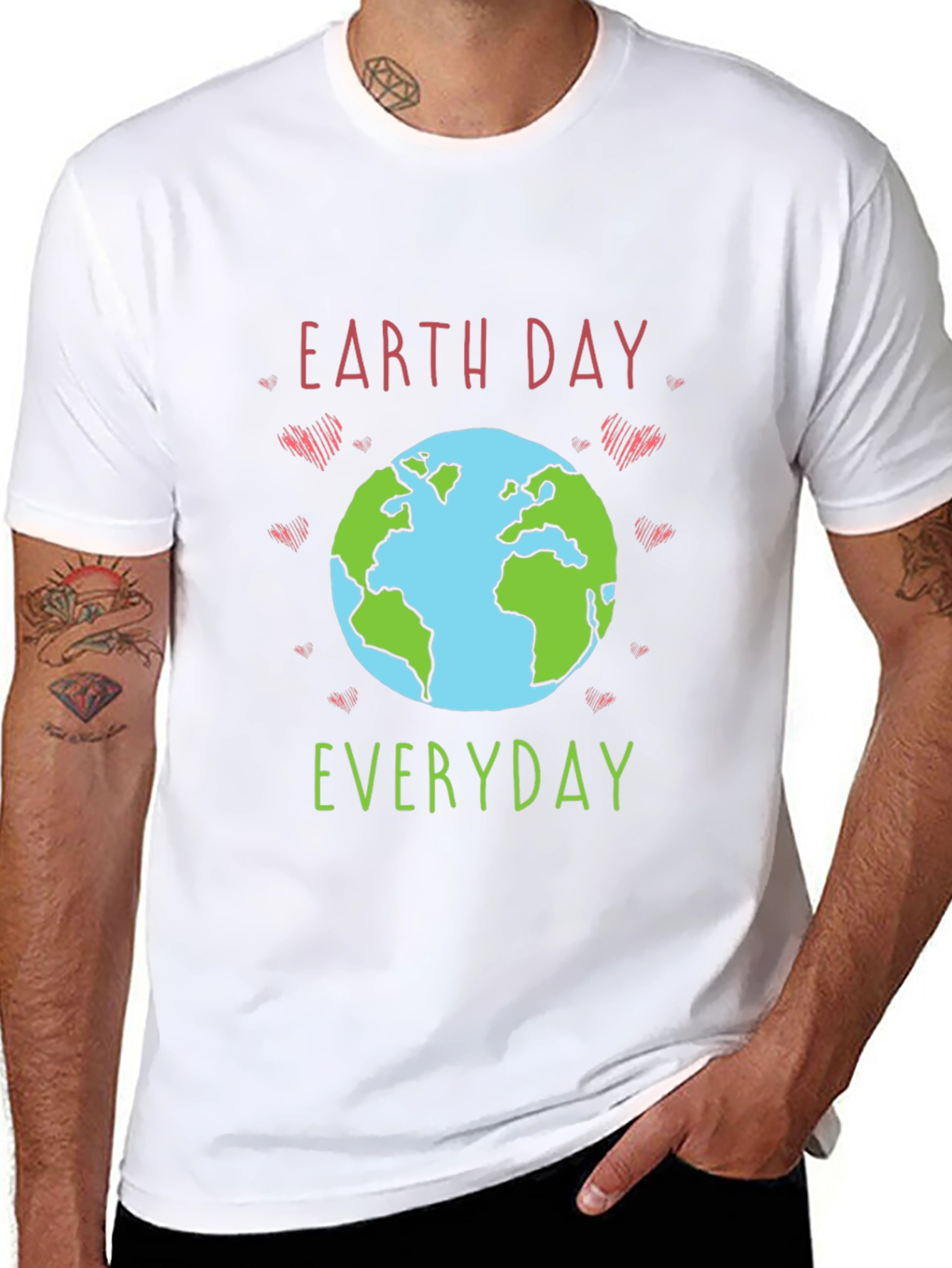 Earth Day Everyday Graphic T-Shirt