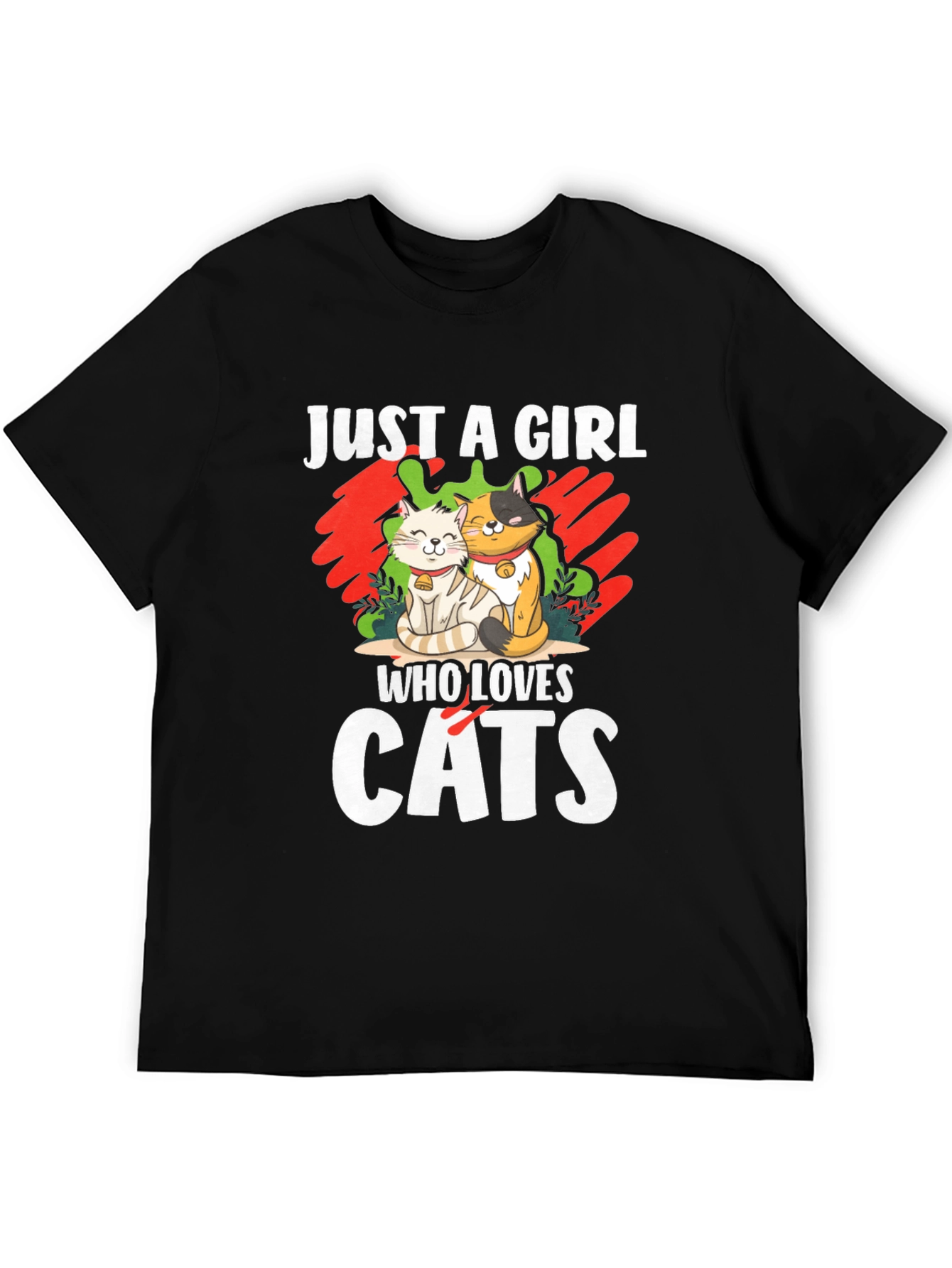 Just A Girl Who Loves Cats T-Shirt