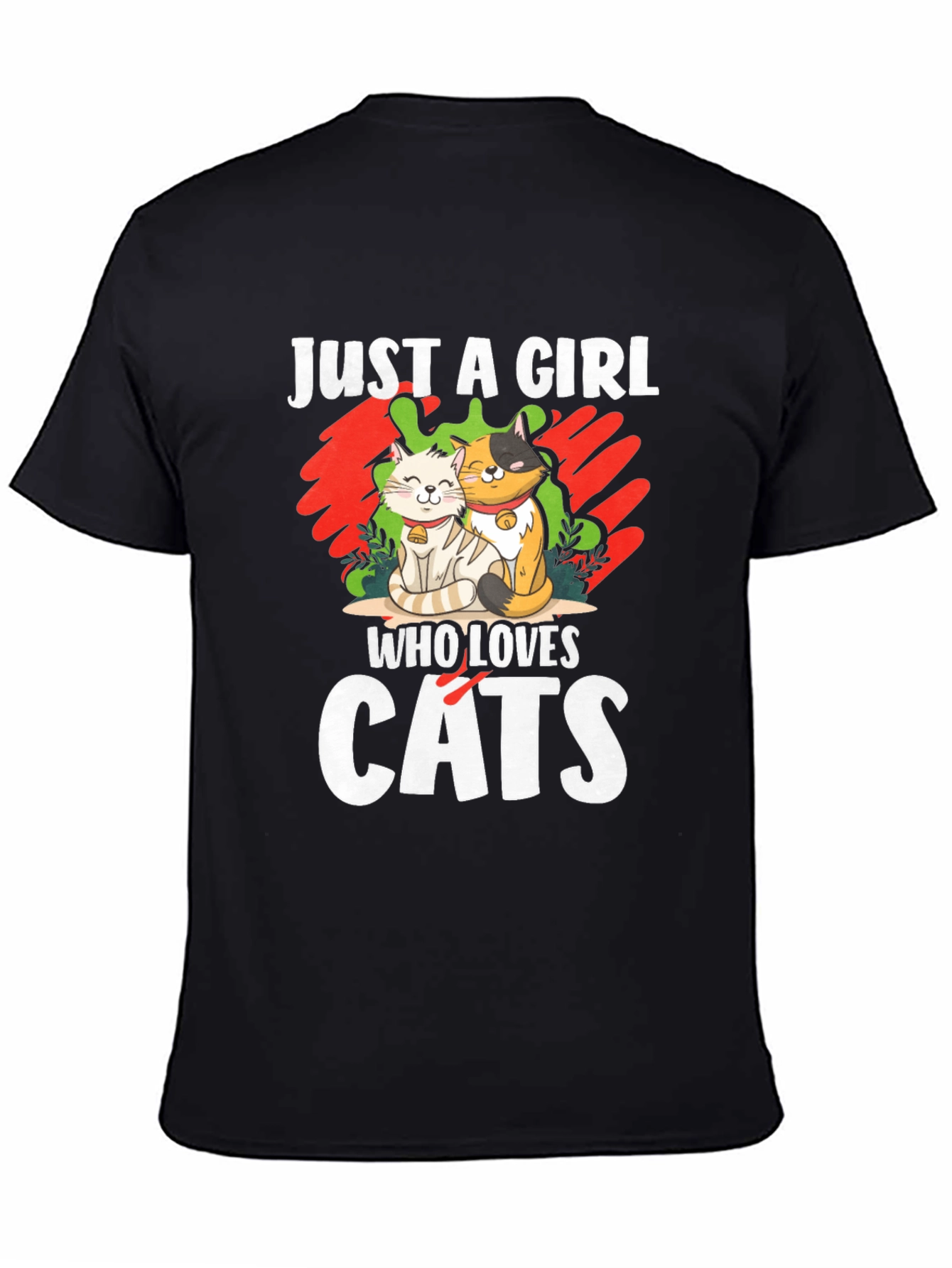 Just A Girl Who Loves Cats T-Shirt