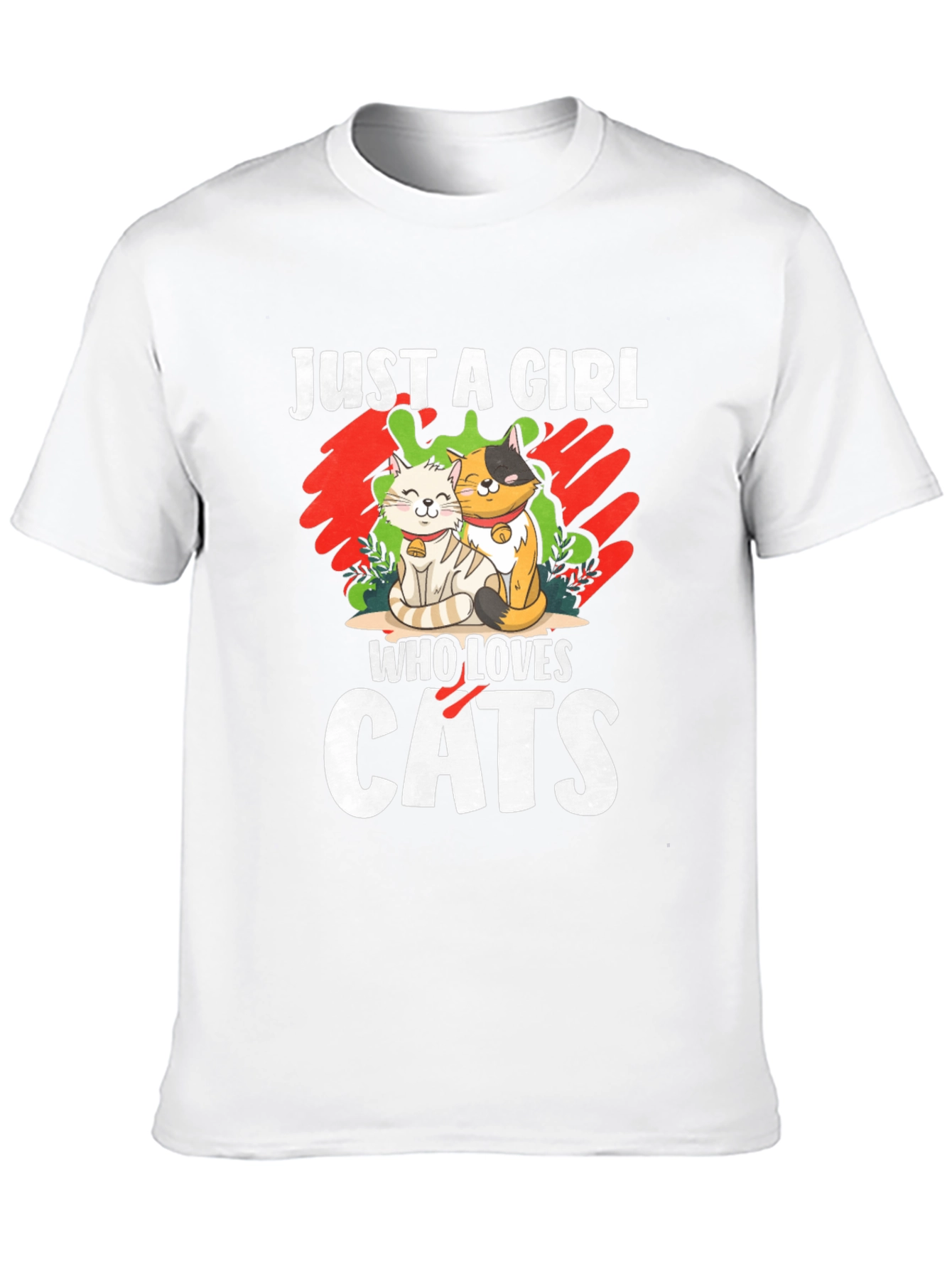 Just A Girl Who Loves Cats T-Shirt