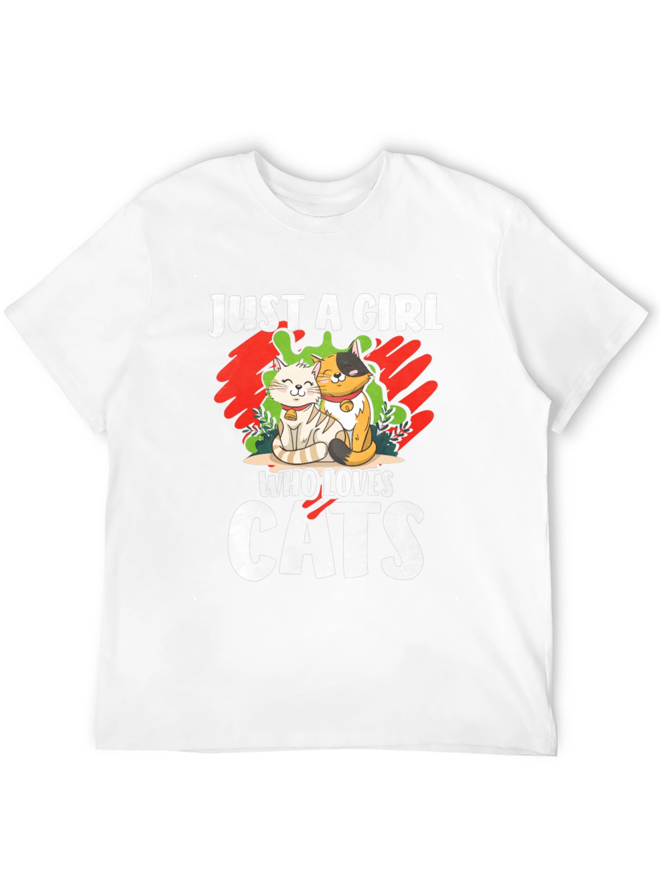 Just A Girl Who Loves Cats T-Shirt