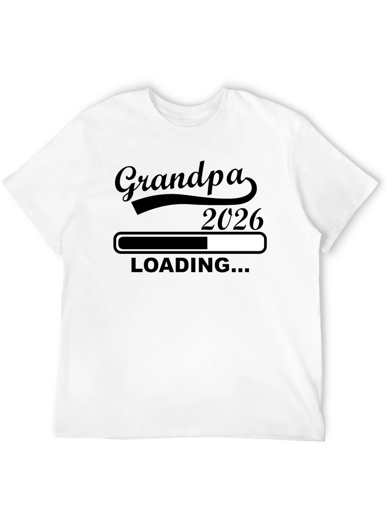 Grandpa 2026 Loading T-Shirt