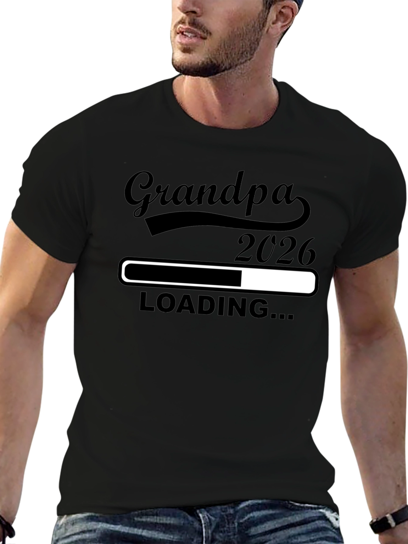 Grandpa 2026 Loading T-Shirt