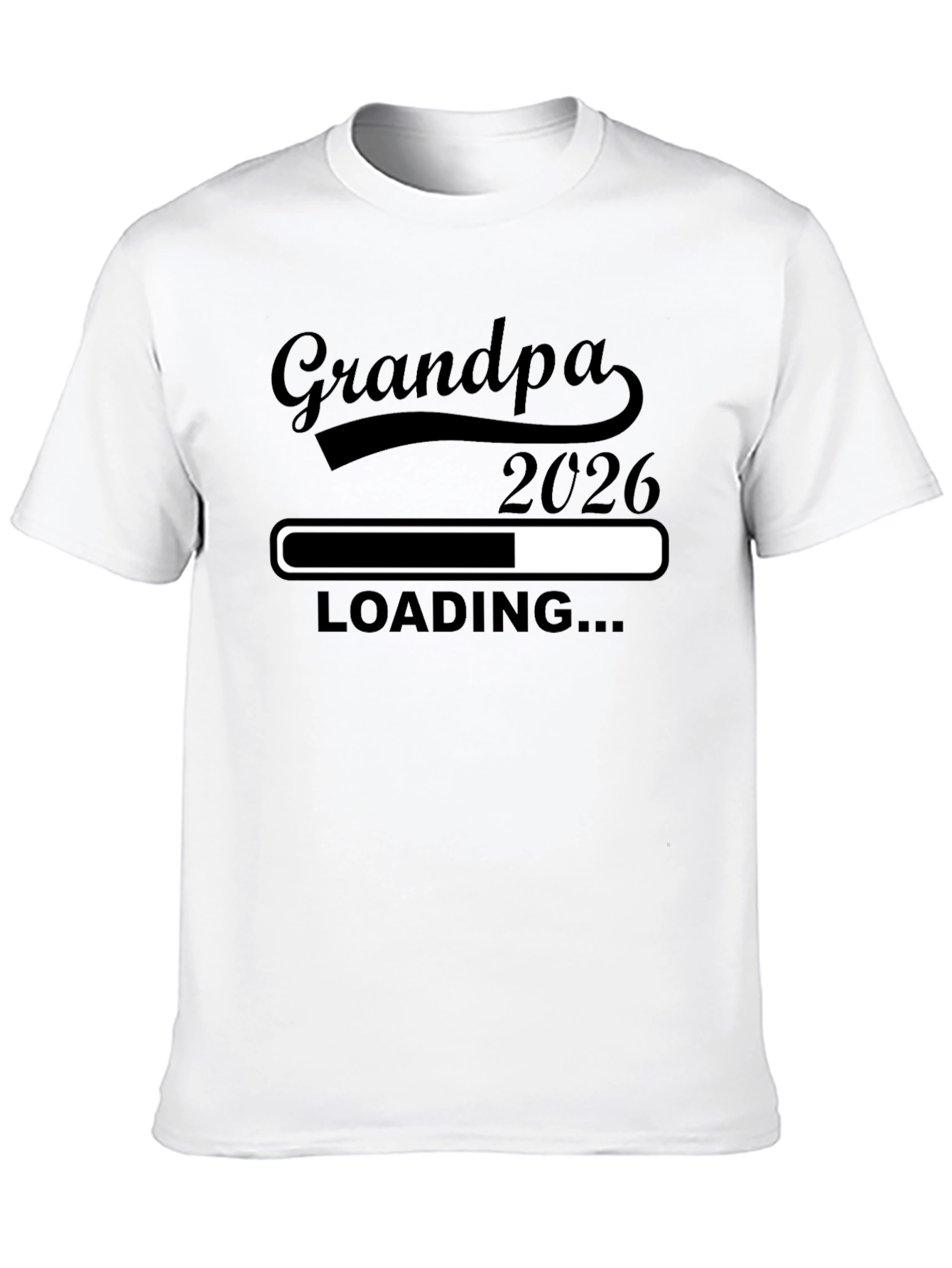 Grandpa 2026 Loading T-Shirt