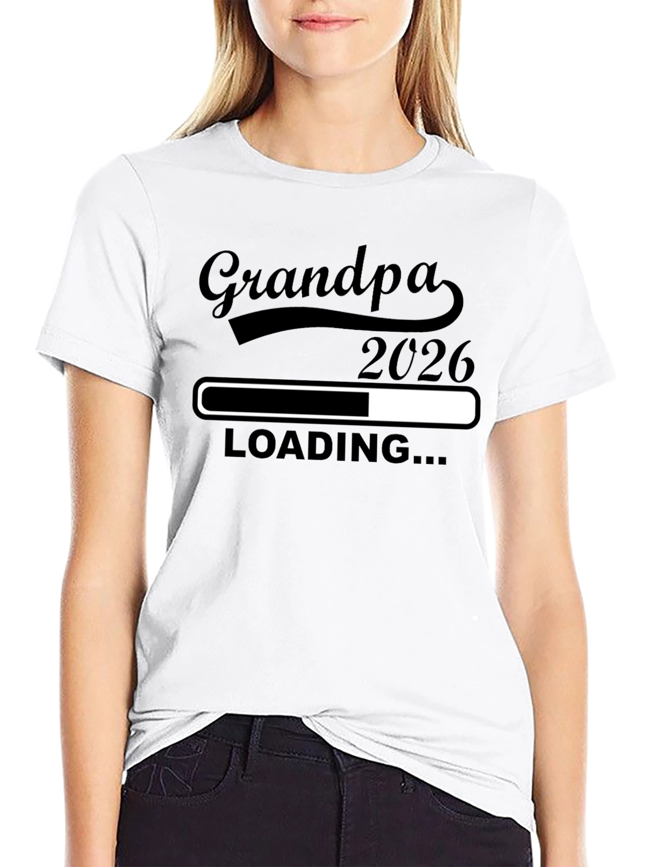 Grandpa 2026 Loading T-Shirt