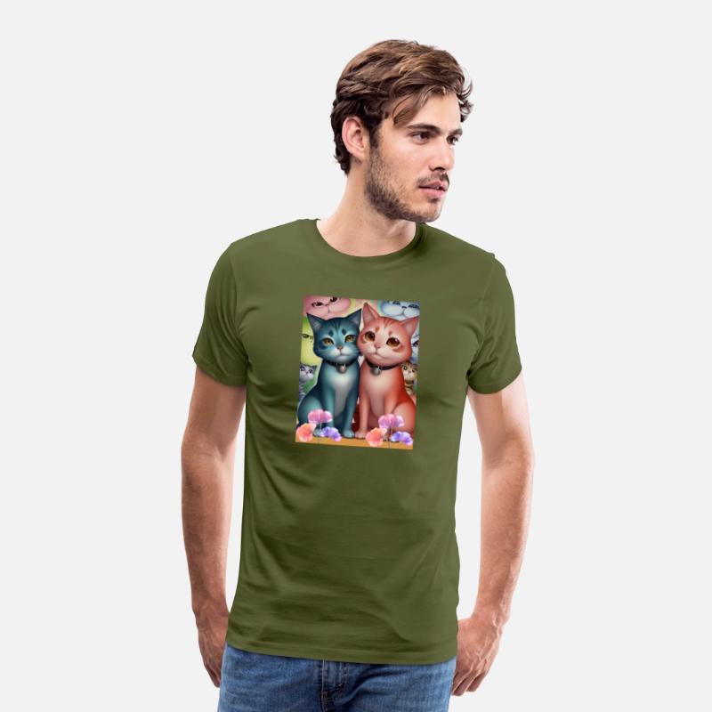 Queen two cats design