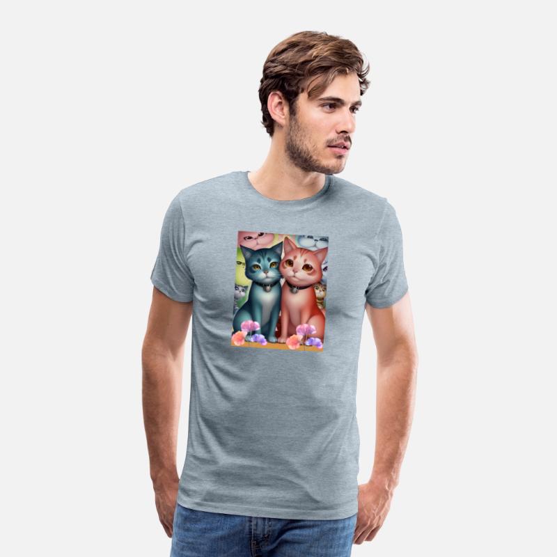 Queen two cats design