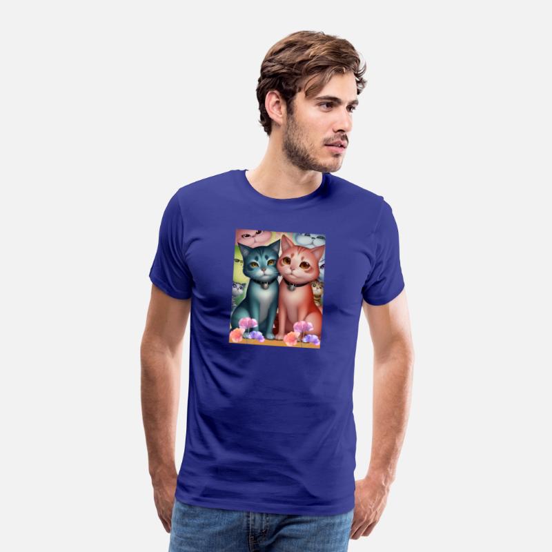 Queen two cats design