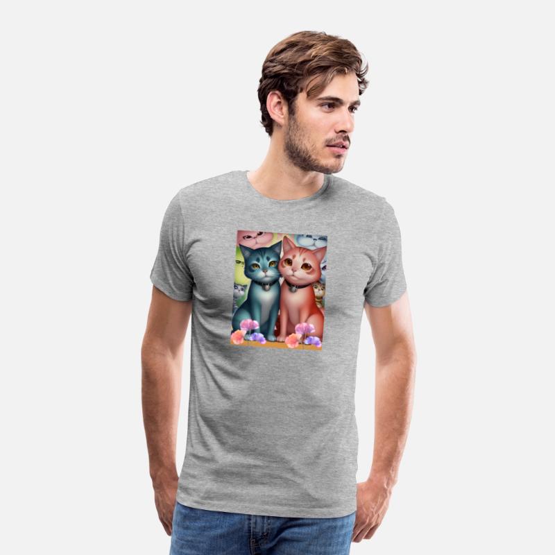 Queen two cats design