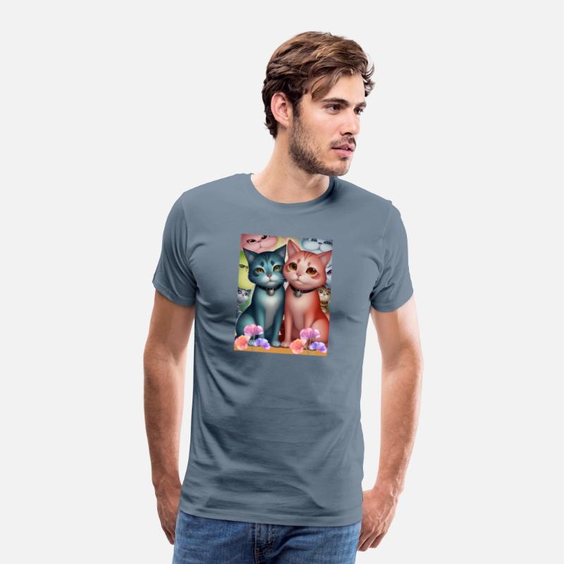 Queen two cats design