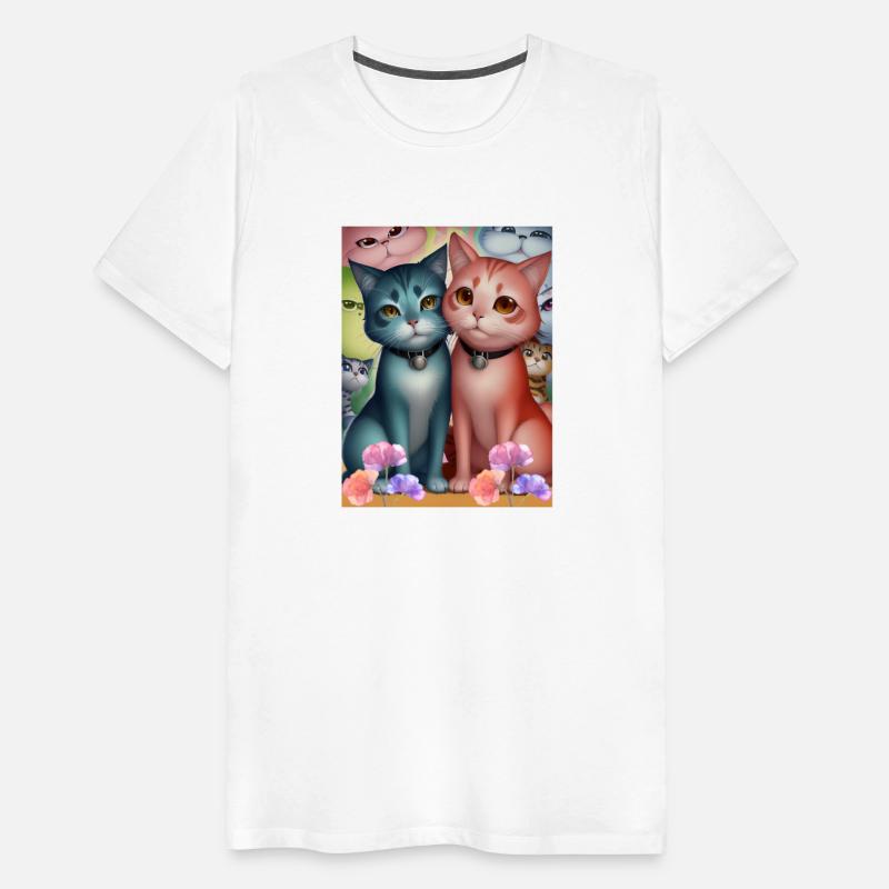 Queen two cats design