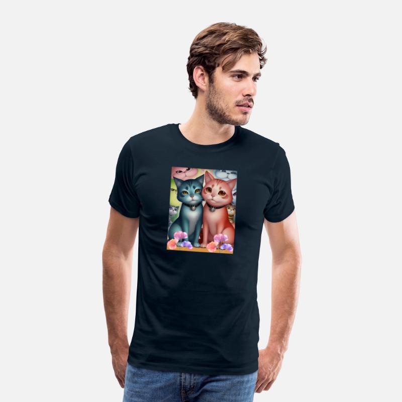 Queen two cats design