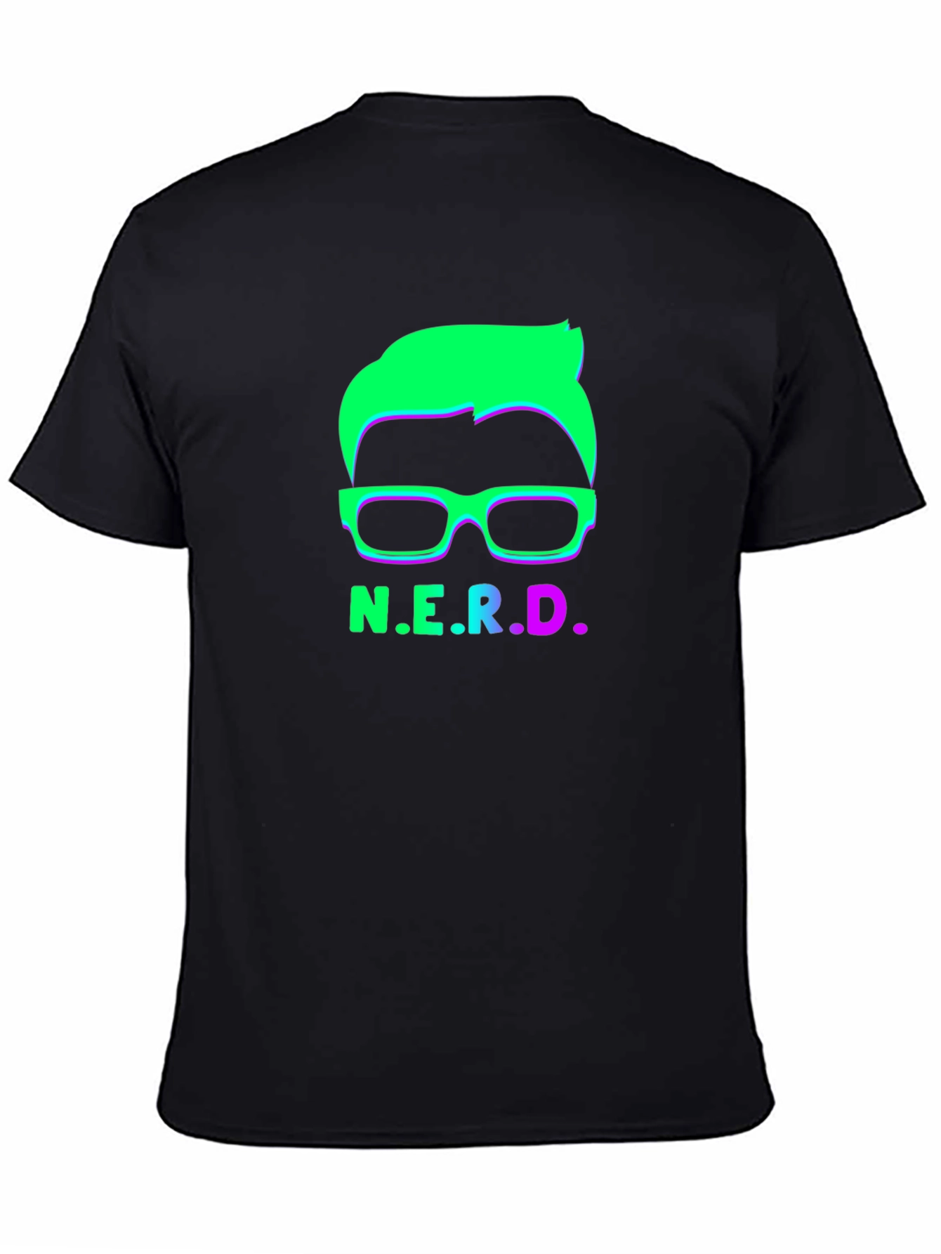 N.E.R.D. Graphic Tee - Bold Neon Design