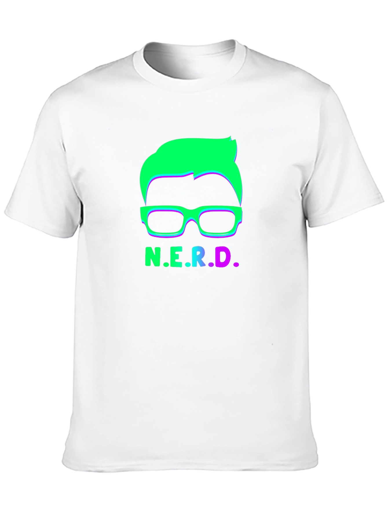 N.E.R.D. Graphic Tee - Bold Neon Design