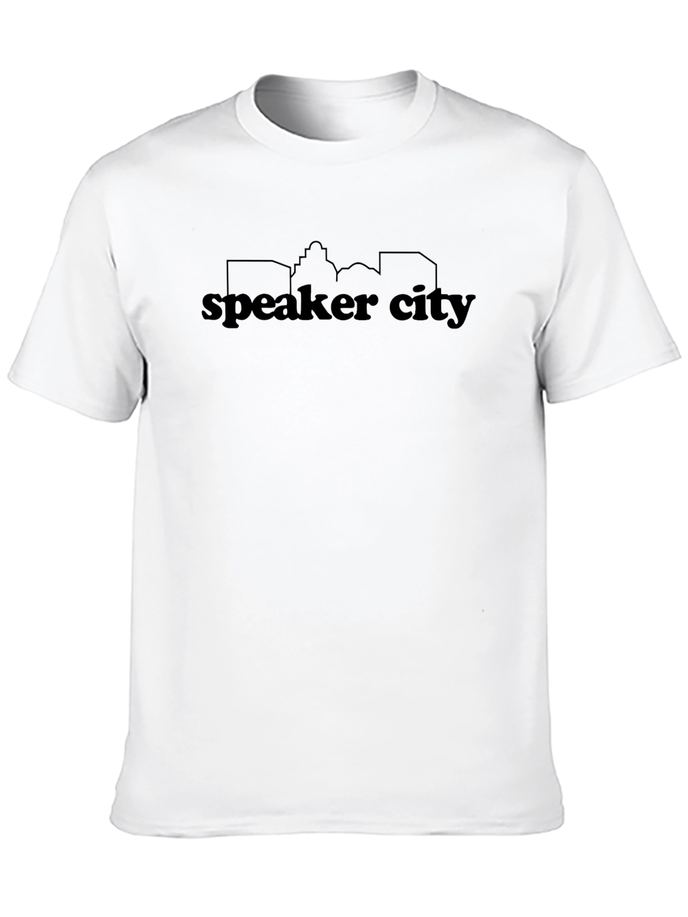 Speaker City Graphic T-Shirt