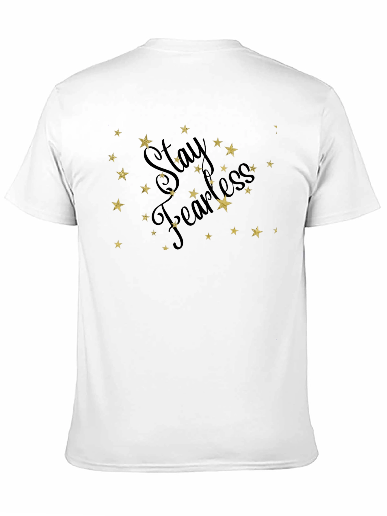 Stay Fearless Starry Black Tee
