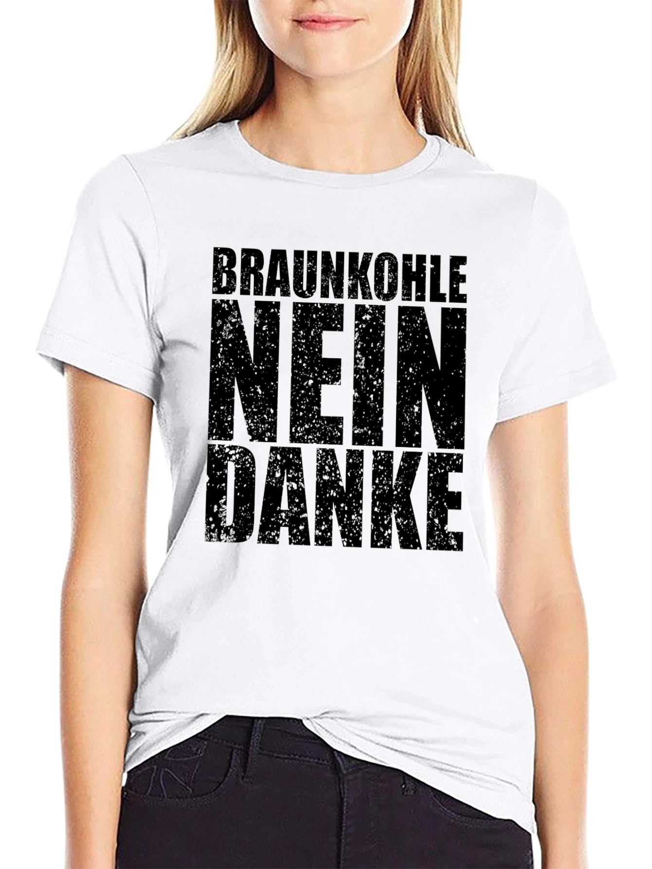 Braunkohle Nein Danke T-Shirt