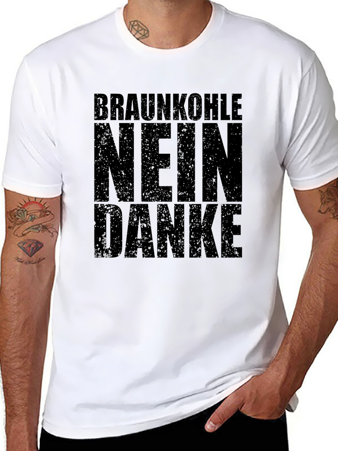 Braunkohle Nein Danke T-Shirt