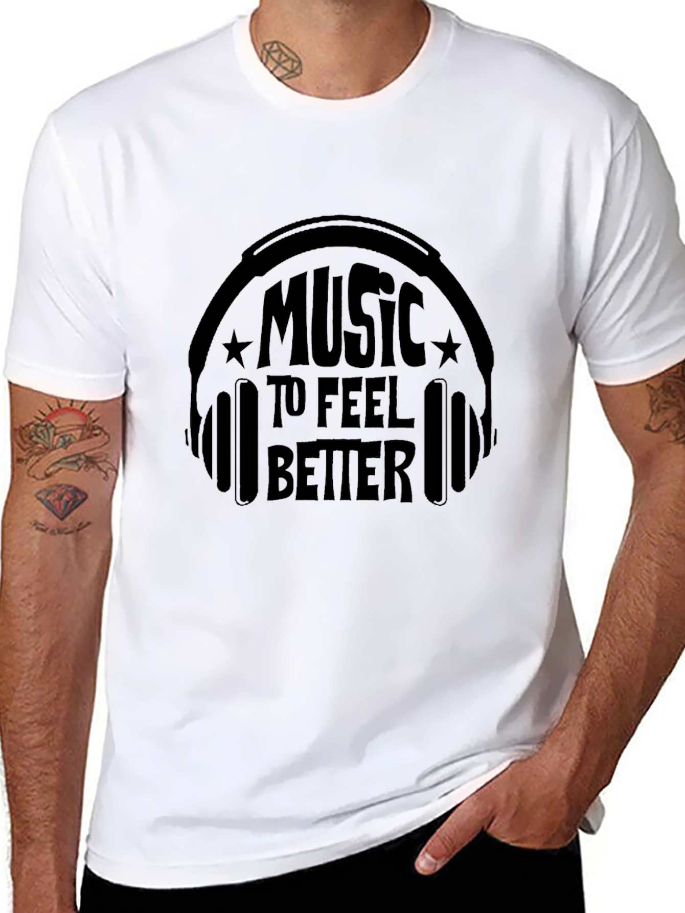 Music To Feel Better Graphic T-Shirt