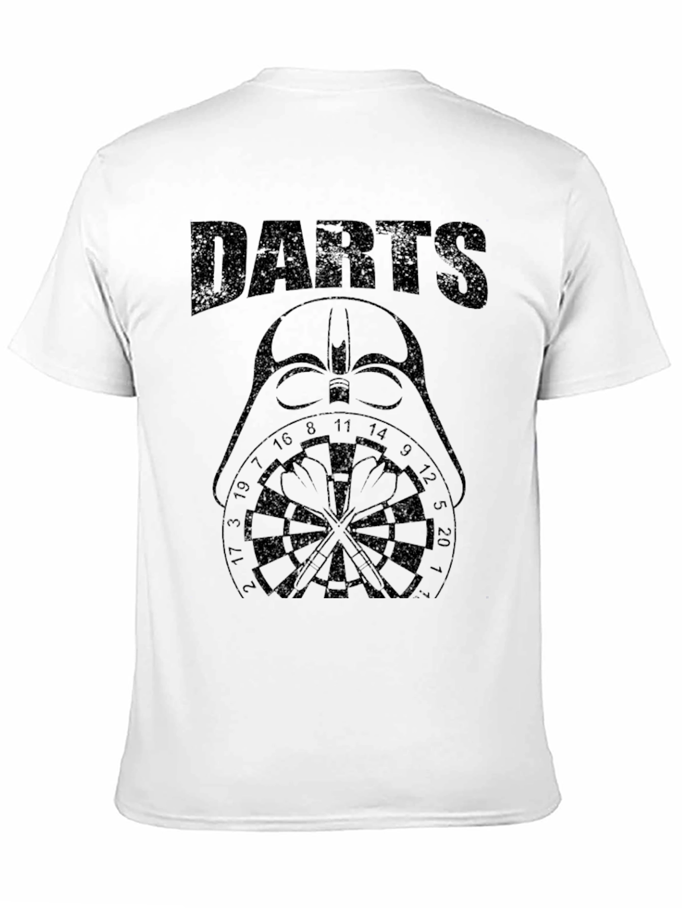 Darth Vader Darts T-Shirt - Black