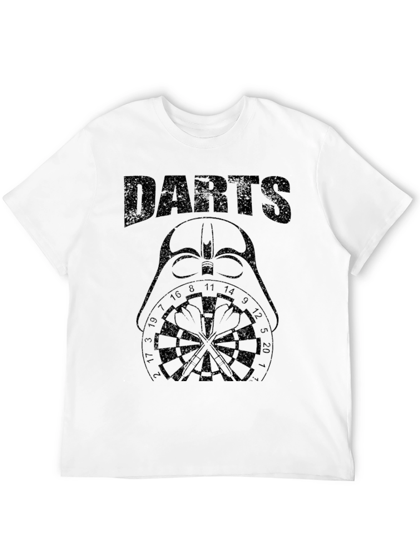 Darth Vader Darts T-Shirt - Black