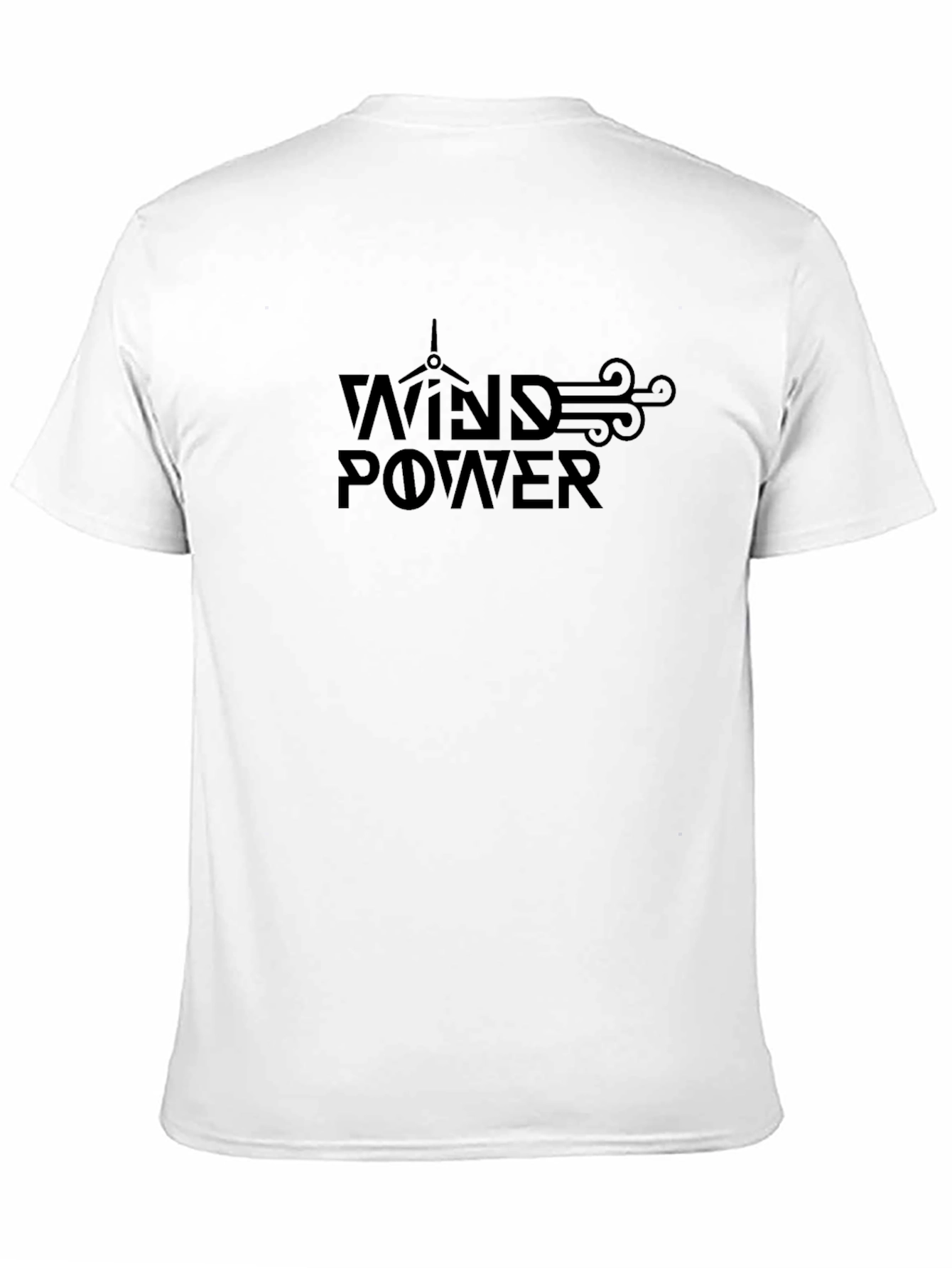 Wind Power Graphic Tee - Sustainable Energy T-Shirt