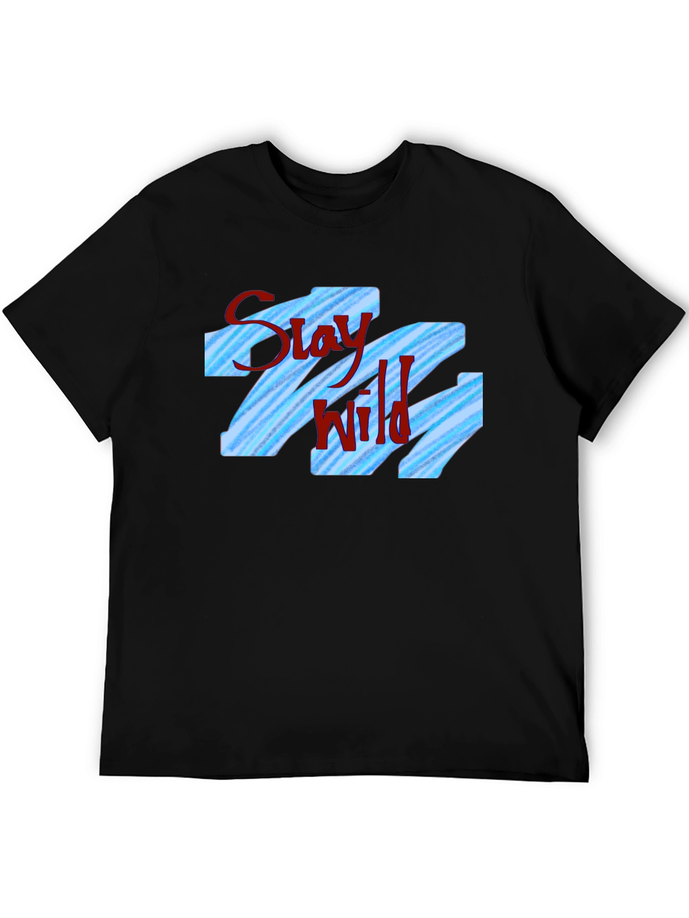 Stay Wild Graphic Print T-Shirt