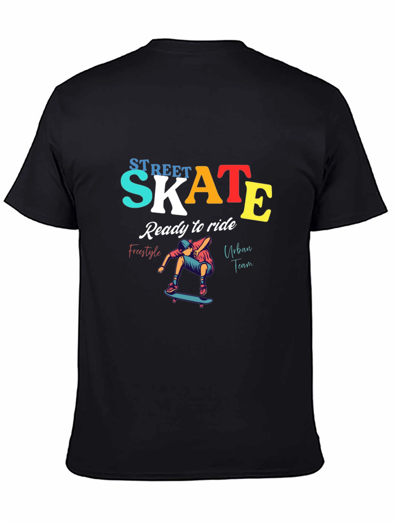 Street Skate T-Shirt - Ready to Ride