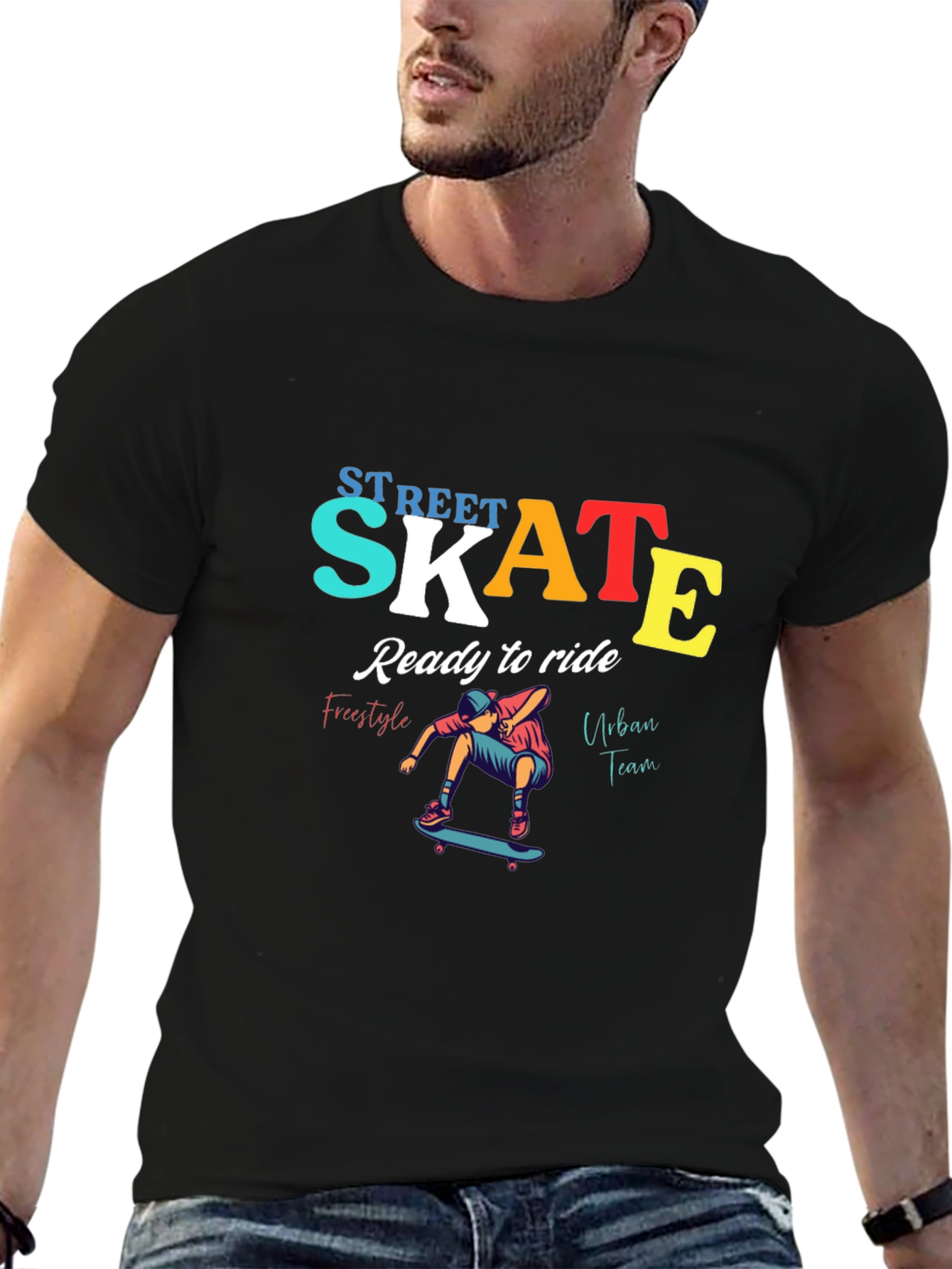 Street Skate T-Shirt - Ready to Ride