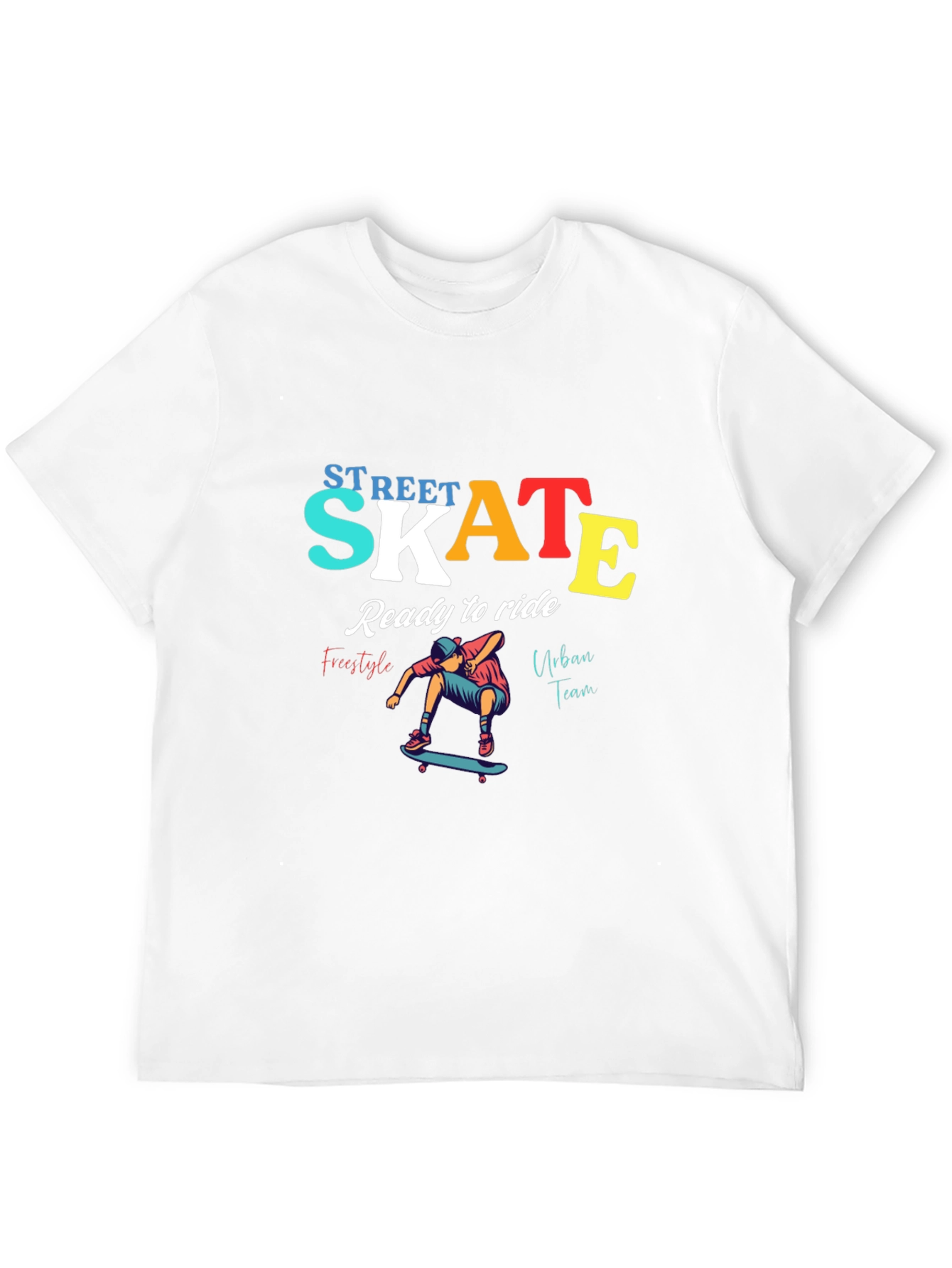 Street Skate T-Shirt - Ready to Ride