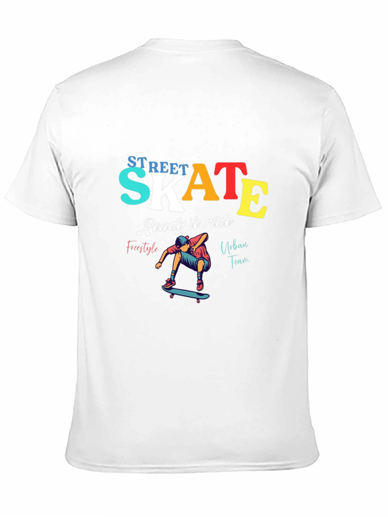 Street Skate T-Shirt - Ready to Ride