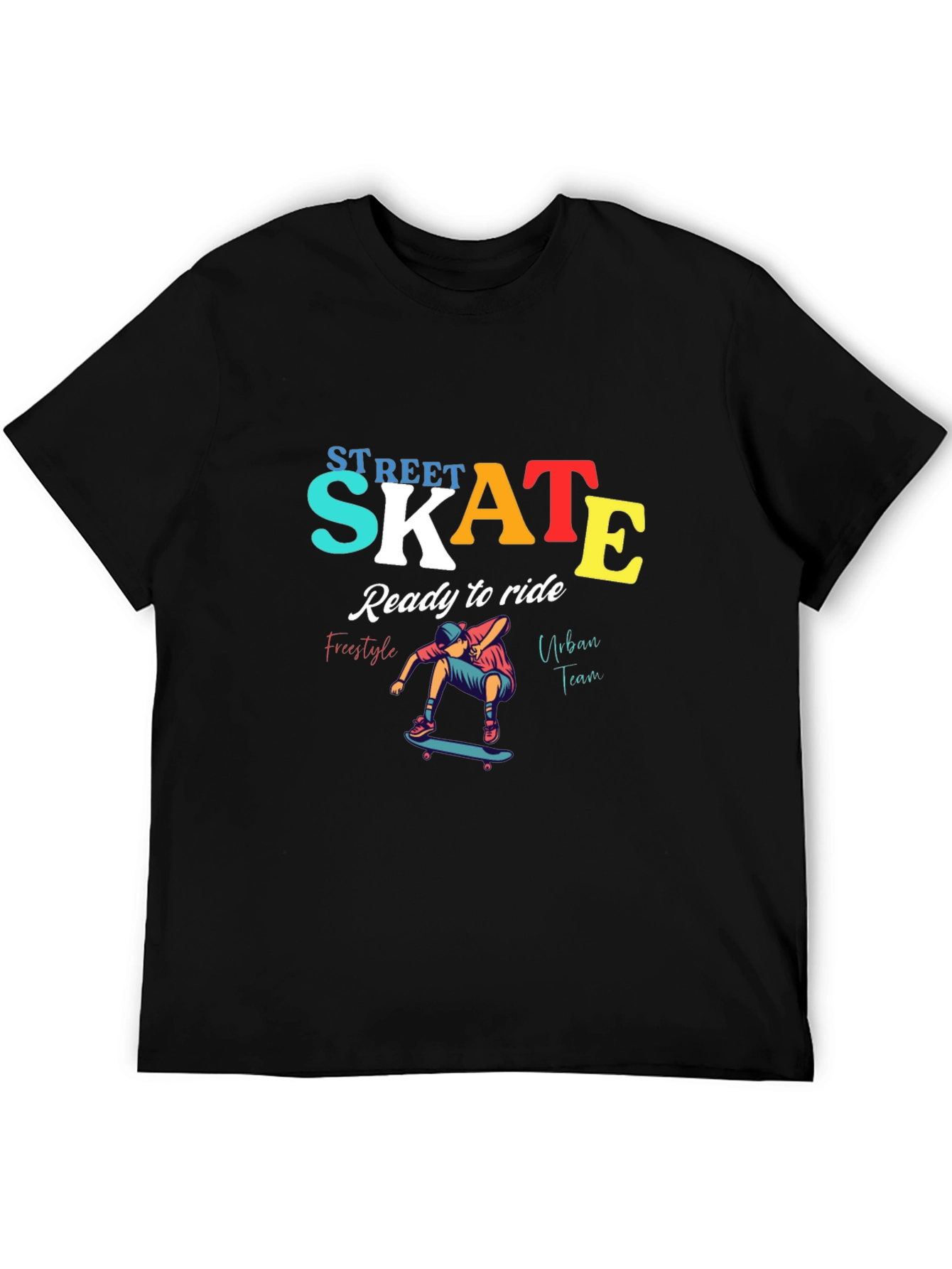 Street Skate T-Shirt - Ready to Ride