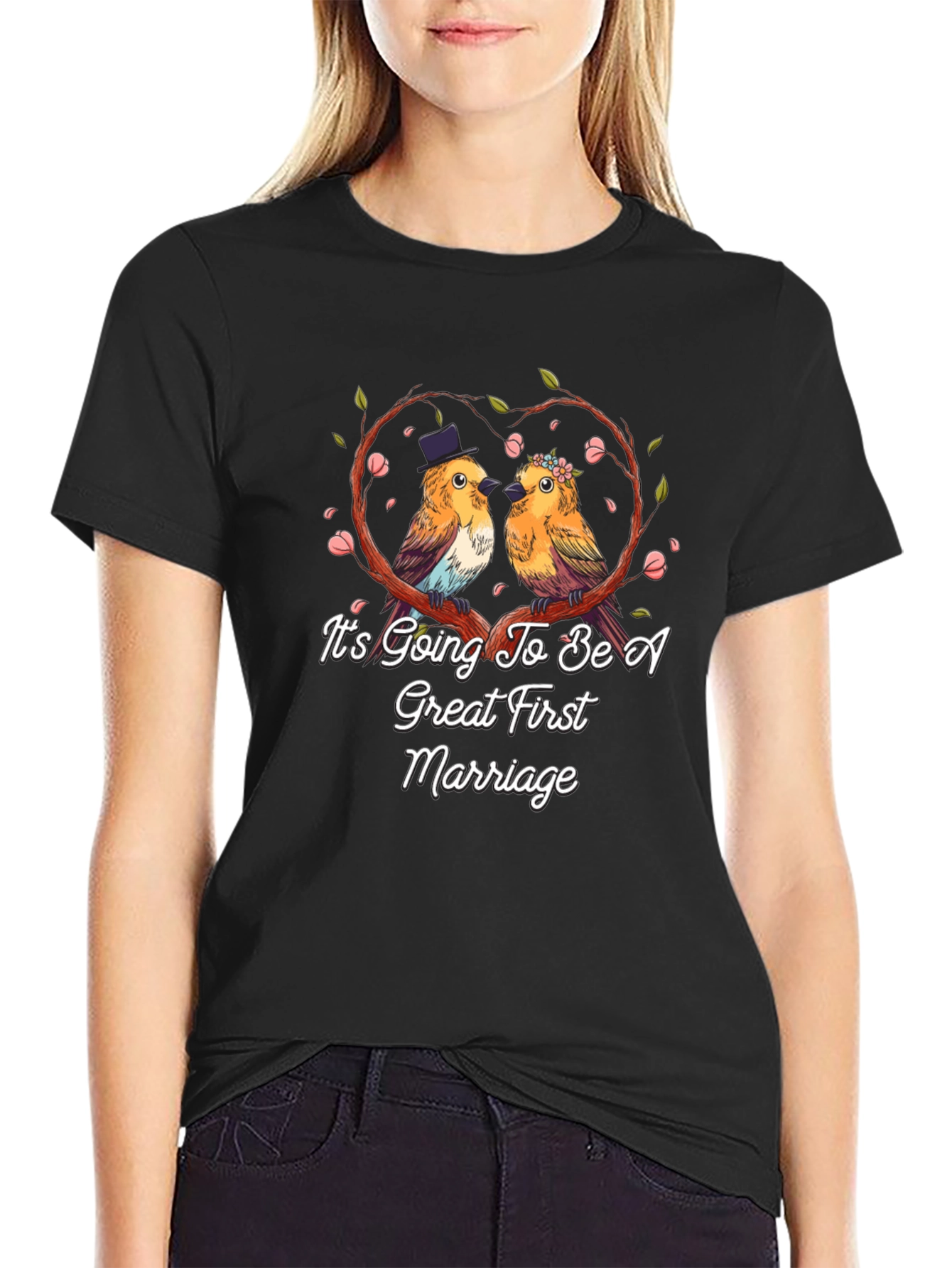 Great First Marriage Bird T-Shirt