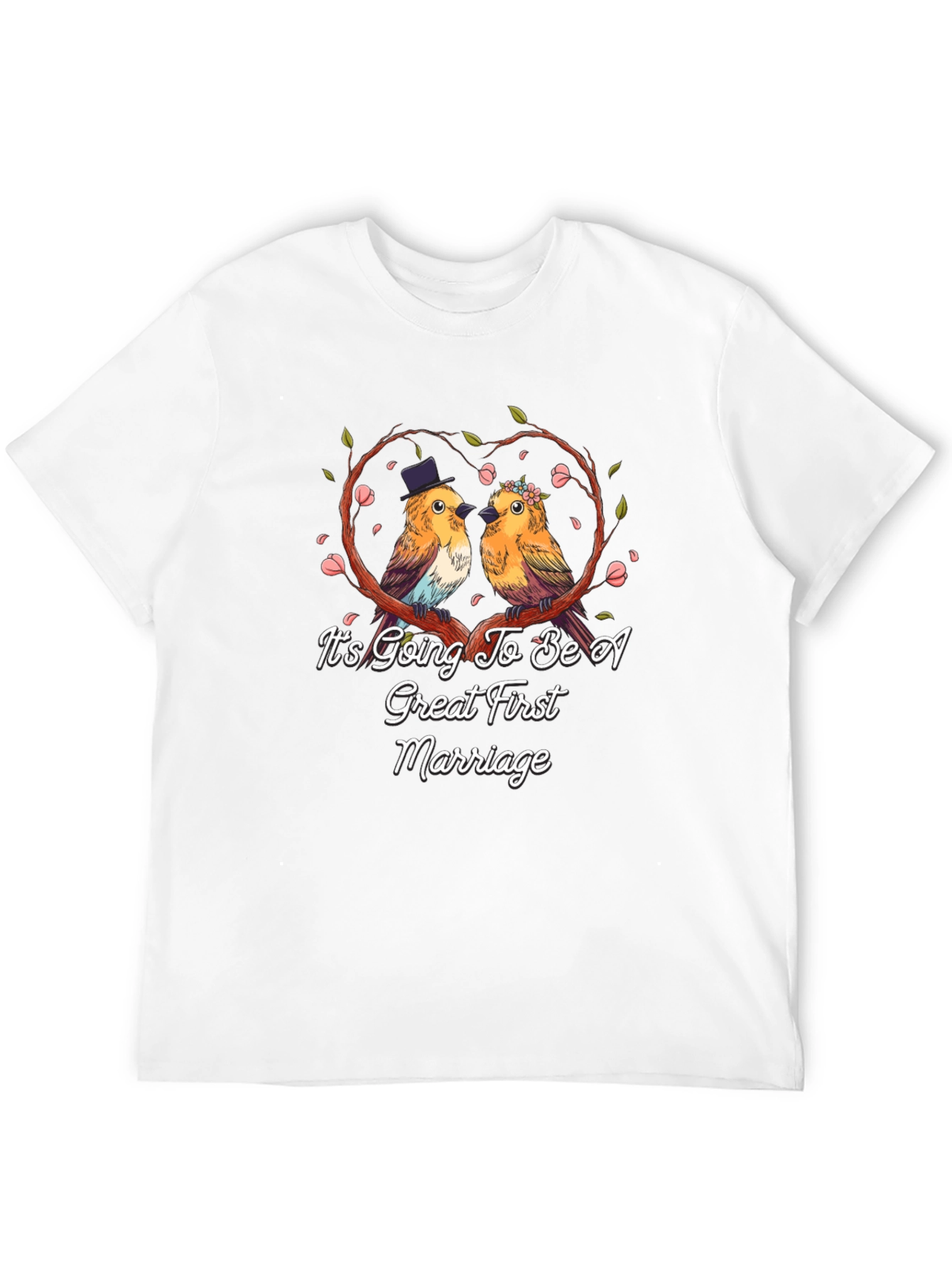 Great First Marriage Bird T-Shirt